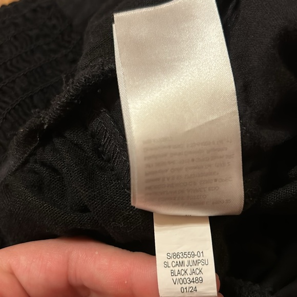 Old Navy Black cami jumpsuit size small - Picture 9 of 9